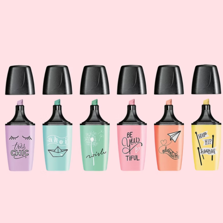 STABILO RESALTADOR 6PC MINI
